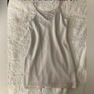 Size small champagne mini dress